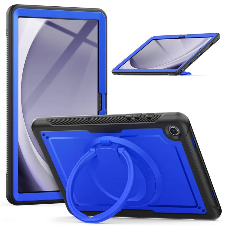 For Samsung Galaxy Tab A9+ SM-X210 / X216 / X218 Case PC+TPU Tablet Cover with Kickstand, Pencil Holder