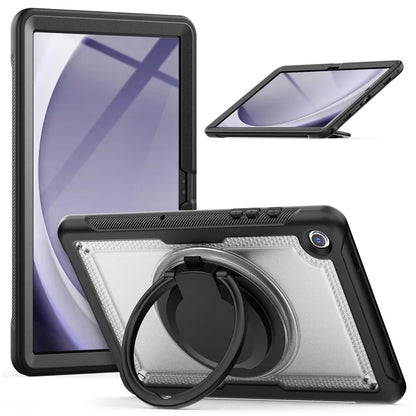 For Samsung Galaxy Tab A9+ SM-X210 / X216 / X218 Case PC+TPU Tablet Cover with Kickstand, Pencil Holder