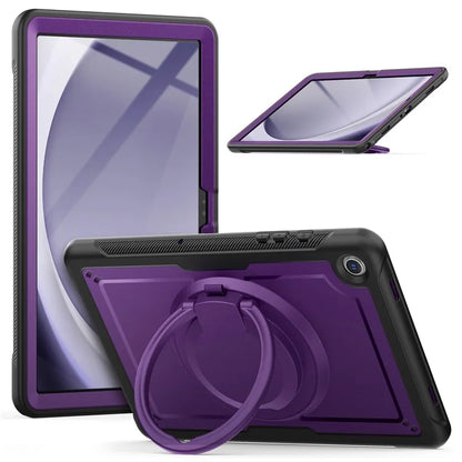 For Samsung Galaxy Tab A9+ SM-X210 / X216 / X218 Case PC+TPU Tablet Cover with Kickstand, Pencil Holder