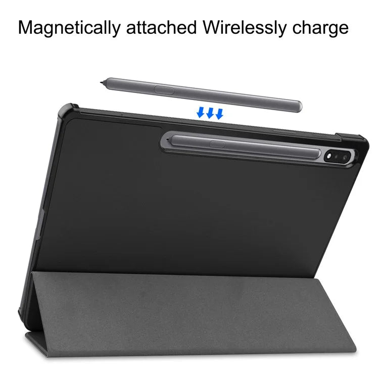 For Samsung Galaxy Tab S10+ Case Anti-Drop Leather Stand Tablet Cover