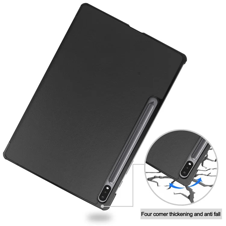 For Samsung Galaxy Tab S10+ Case Anti-Drop Leather Stand Tablet Cover