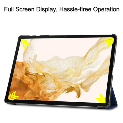For Samsung Galaxy Tab S10+ Case Anti-Drop Leather Stand Tablet Cover