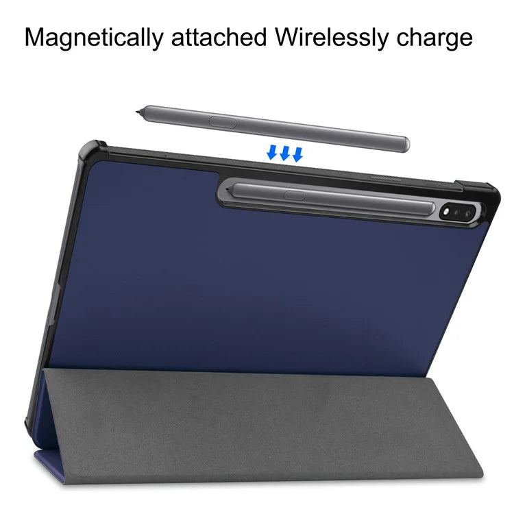 For Samsung Galaxy Tab S10+ Case Anti-Drop Leather Stand Tablet Cover