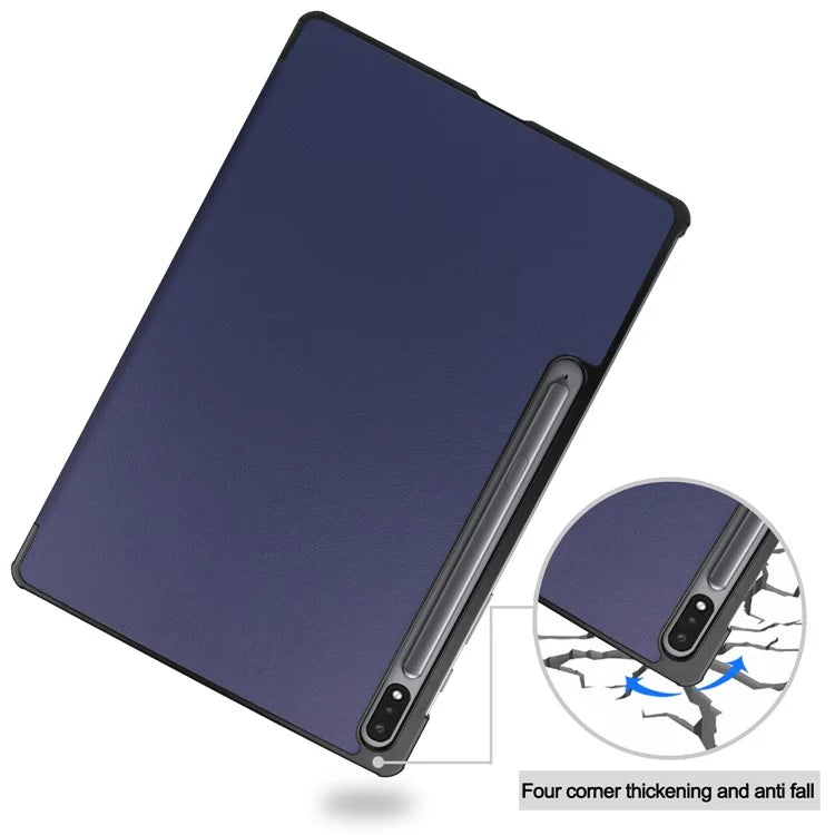 For Samsung Galaxy Tab S10+ Case Anti-Drop Leather Stand Tablet Cover