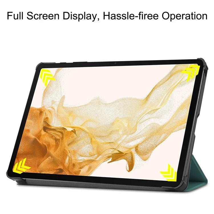 For Samsung Galaxy Tab S10+ Case Anti-Drop Leather Stand Tablet Cover