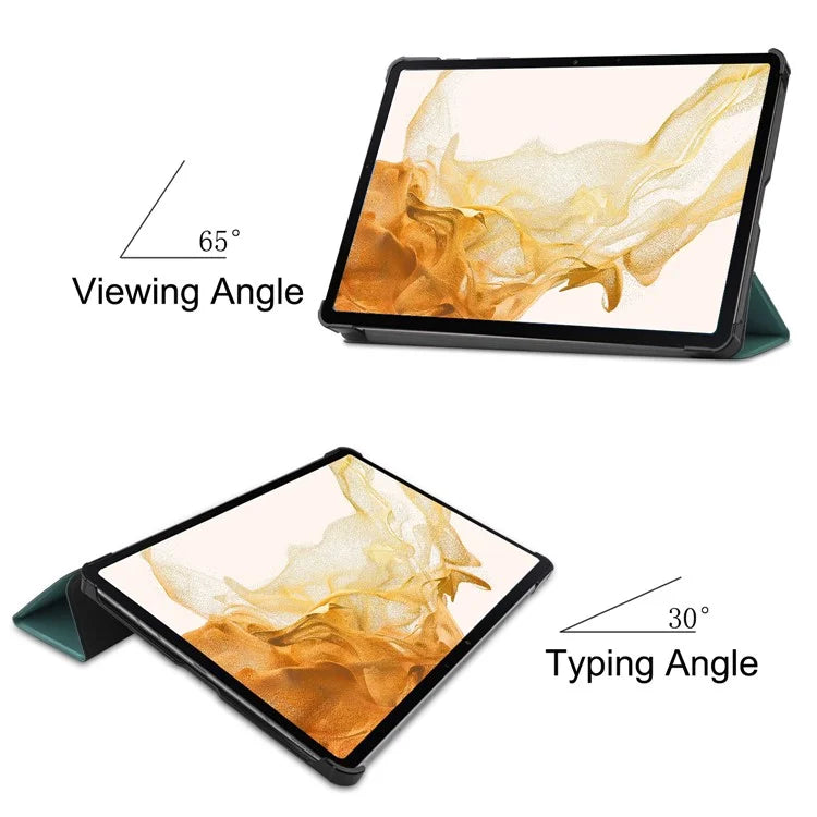 For Samsung Galaxy Tab S10+ Case Anti-Drop Leather Stand Tablet Cover