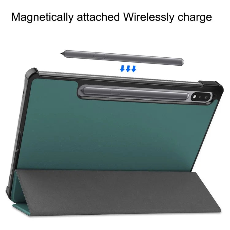 For Samsung Galaxy Tab S10+ Case Anti-Drop Leather Stand Tablet Cover