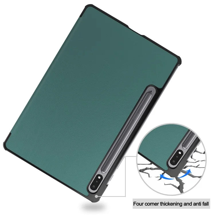 For Samsung Galaxy Tab S10+ Case Anti-Drop Leather Stand Tablet Cover