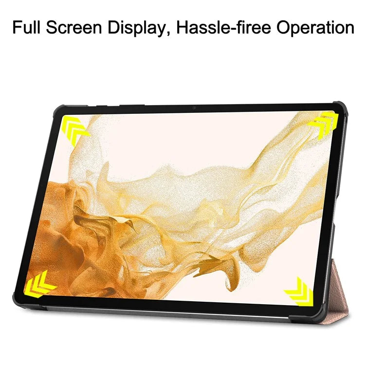 For Samsung Galaxy Tab S10+ Case Anti-Drop Leather Stand Tablet Cover