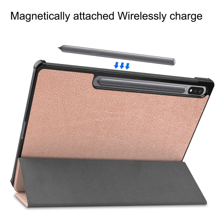 For Samsung Galaxy Tab S10+ Case Anti-Drop Leather Stand Tablet Cover