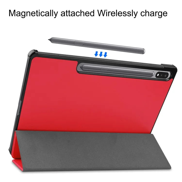 For Samsung Galaxy Tab S10+ Case Anti-Drop Leather Stand Tablet Cover