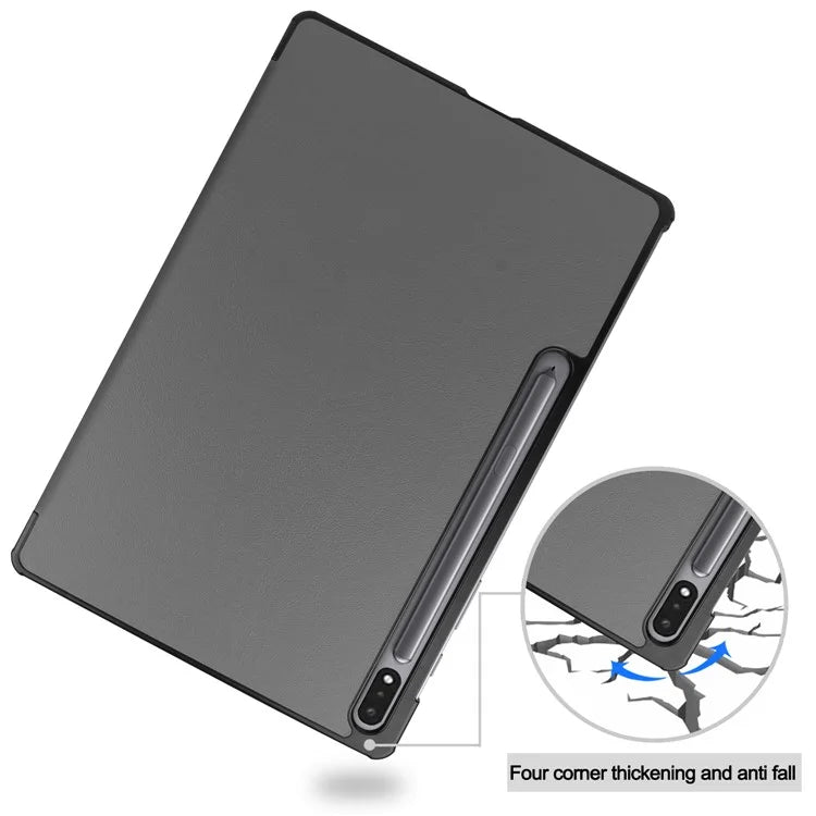 For Samsung Galaxy Tab S10+ Case Anti-Drop Leather Stand Tablet Cover