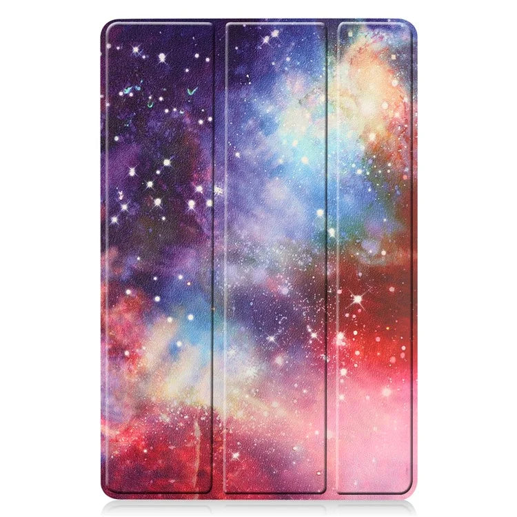 For Samsung Galaxy Tab S10+ Case Pattern Print Leather Stand Tablet Cover