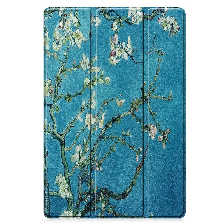 For Samsung Galaxy Tab S10+ Case Pattern Print Leather Stand Tablet Cover