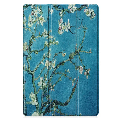 For Samsung Galaxy Tab S10+ Case Pattern Print Leather Stand Tablet Cover