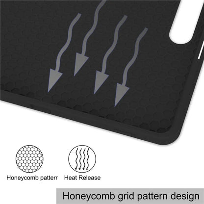 For Samsung Galaxy Tab S10+ Case PU Leather+TPU Trifold Stand Tablet Cover with Pencil Holder