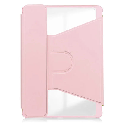 For Samsung Galaxy Tab S10 Plus Case 360° Rotary Stand PU Leather+Acrylic Tablet Cover (Without Keyboard)