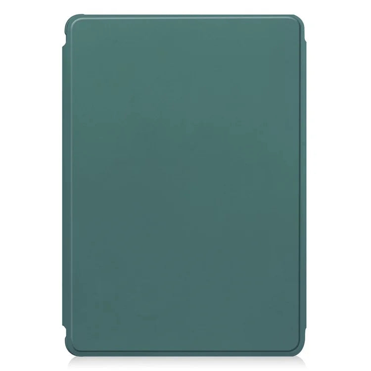 For Samsung Galaxy Tab S10+ Case 360° Rotary Stand PU Leather+Acrylic Tablet Cover (With Keyboard)