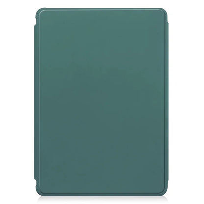 For Samsung Galaxy Tab S10+ Case 360° Rotary Stand PU Leather+Acrylic Tablet Cover (With Keyboard)