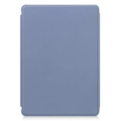 For Samsung Galaxy Tab S10+ Case 360° Rotary Stand PU Leather+Acrylic Tablet Cover (With Keyboard)