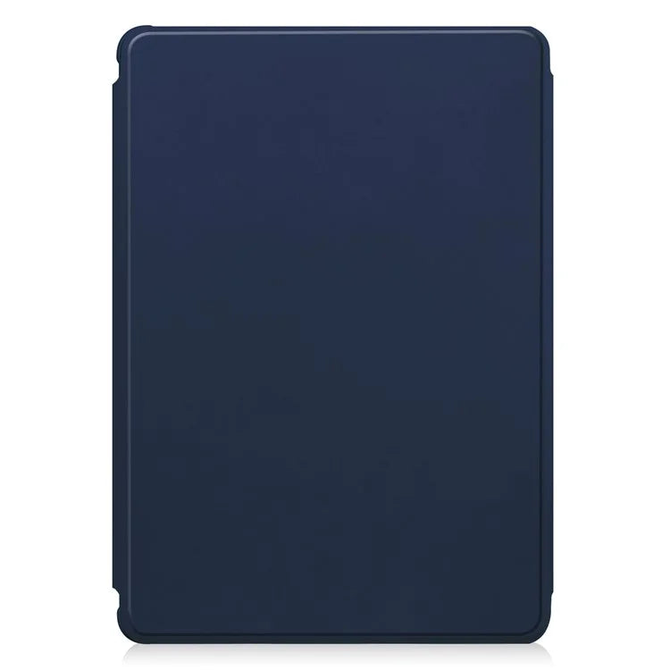 For Samsung Galaxy Tab S10+ Case 360° Rotary Stand PU Leather+Acrylic Tablet Cover (With Keyboard)