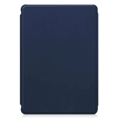 For Samsung Galaxy Tab S10+ Case 360° Rotary Stand PU Leather+Acrylic Tablet Cover (With Keyboard)