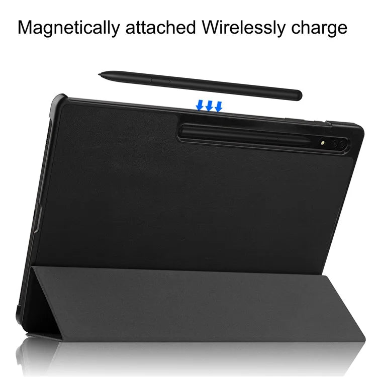 For Samsung Galaxy Tab S10 Ultra Case Anti-Drop Leather Stand Tablet Cover