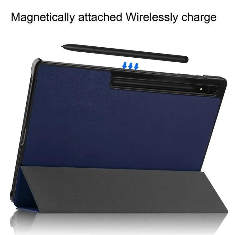 For Samsung Galaxy Tab S10 Ultra Case Anti-Drop Leather Stand Tablet Cover