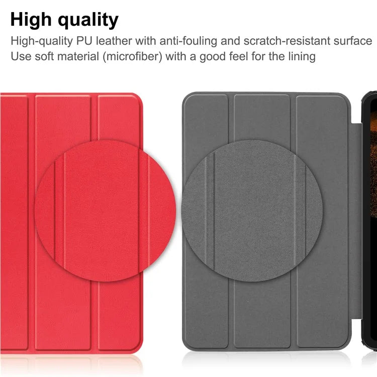 For Samsung Galaxy Tab S10 Ultra Case Anti-Drop Leather Stand Tablet Cover