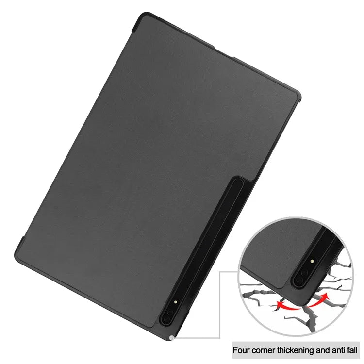 For Samsung Galaxy Tab S10 Ultra Case Anti-Drop Leather Stand Tablet Cover