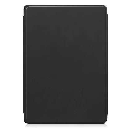 For Samsung Galaxy Tab S10 Ultra Case 360° Rotary Stand PU Leather+Acrylic Tablet Cover (Without Keyboard)