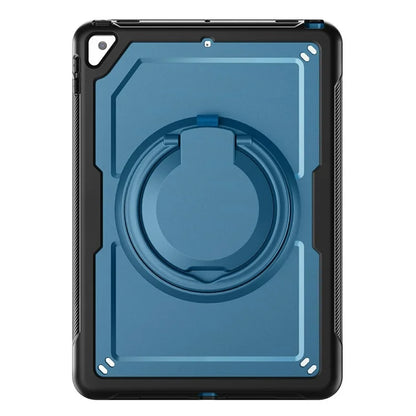 For iPad 10.2 (2021) / (2020) / (2019) / iPad Pro 10.5-inch (2017) / iPad Air 10.5 inch Case with Strap Kickstand PC+TPU Tablet Cover