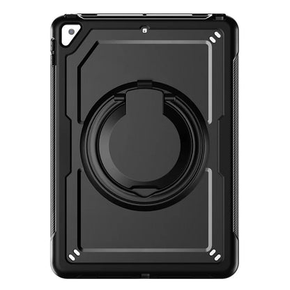 For iPad 10.2 (2021) / (2020) / (2019) / iPad Pro 10.5-inch (2017) / iPad Air 10.5 inch Case with Strap Kickstand PC+TPU Tablet Cover