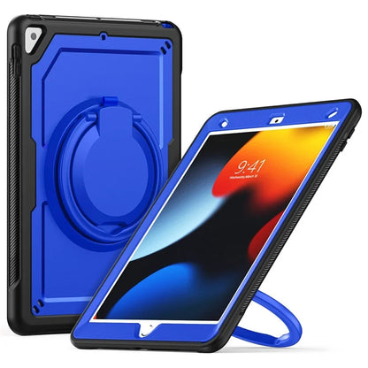 For iPad 10.2 (2021) / (2020) / (2019) / iPad Pro 10.5-inch (2017) / iPad Air 10.5 inch Case with Strap Kickstand PC+TPU Tablet Cover