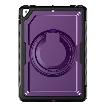 For iPad 10.2 (2021) / (2020) / (2019) / iPad Pro 10.5-inch (2017) / iPad Air 10.5 inch Case with Strap Kickstand PC+TPU Tablet Cover