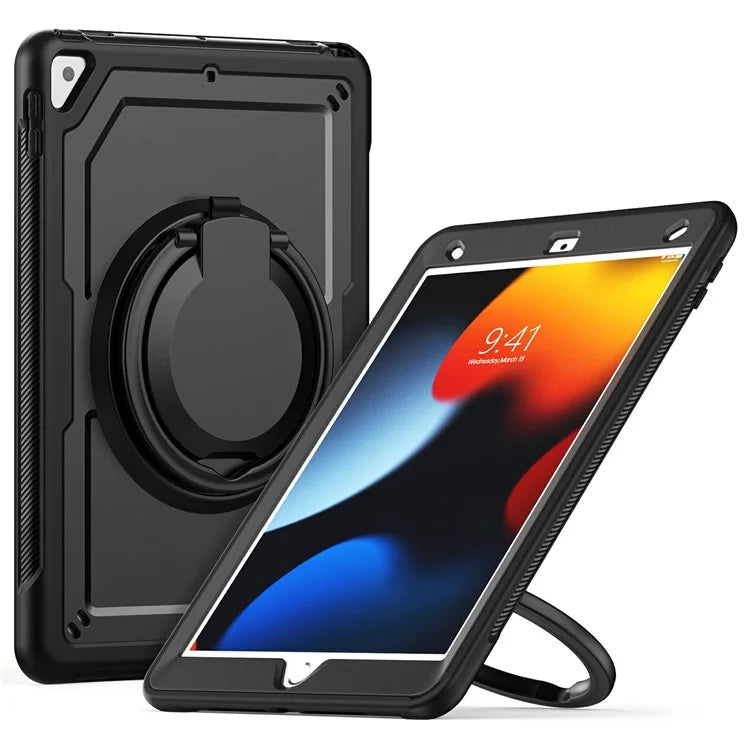 For iPad 10.2 (2021) / (2020) / (2019) / iPad Pro 10.5-inch (2017) / iPad Air 10.5 inch Tablet Case PC+TPU Kickstand Cover