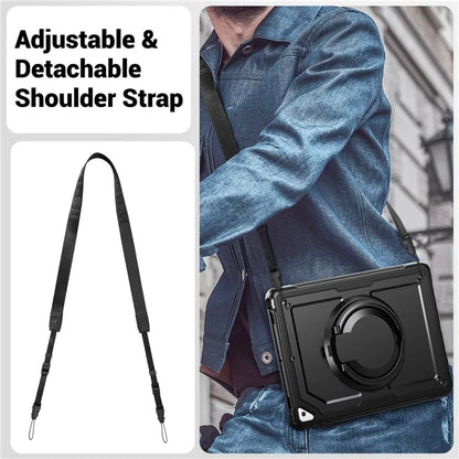 For iPad 10.2 (2021) / (2020) / (2019) / iPad Pro 10.5-inch (2017) / iPad Air 10.5 inch Tablet Case PC+TPU Kickstand Cover