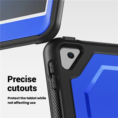 For iPad 10.2 (2021) / (2020) / (2019) / iPad Pro 10.5-inch (2017) / iPad Air 10.5 inch Tablet Case PC+TPU Kickstand Cover