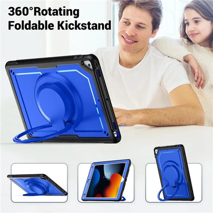 For iPad 10.2 (2021) / (2020) / (2019) / iPad Pro 10.5-inch (2017) / iPad Air 10.5 inch Tablet Case PC+TPU Kickstand Cover