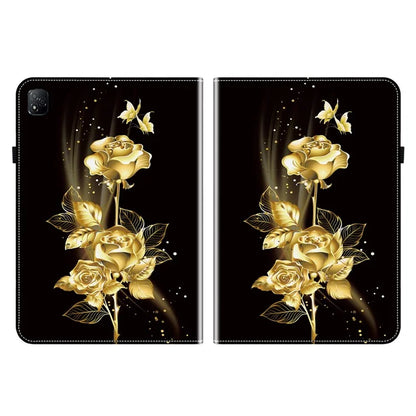 For Infinix Xpad Leather Case Pattern Printed Stand Tablet Cover with Card Slots