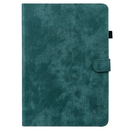 For Honor Pad X8a Cases Tiger Imprint Anti-Scratch PU Leather Tablet Cover