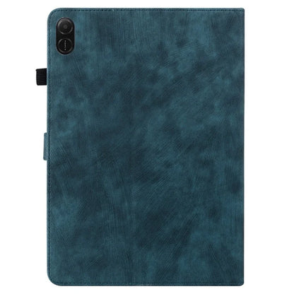 For Honor Pad X8a Cases Tiger Imprint Anti-Scratch PU Leather Tablet Cover
