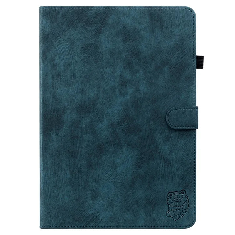 For Honor Pad X8a Cases Tiger Imprint Anti-Scratch PU Leather Tablet Cover