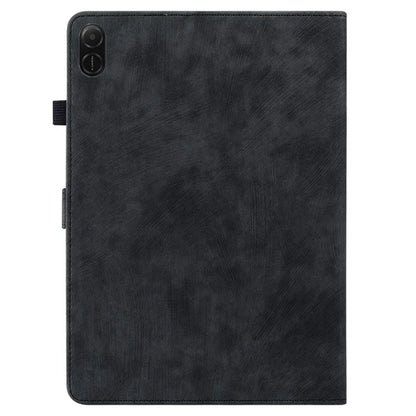 For Honor Pad X8a Cases Tiger Imprint Anti-Scratch PU Leather Tablet Cover