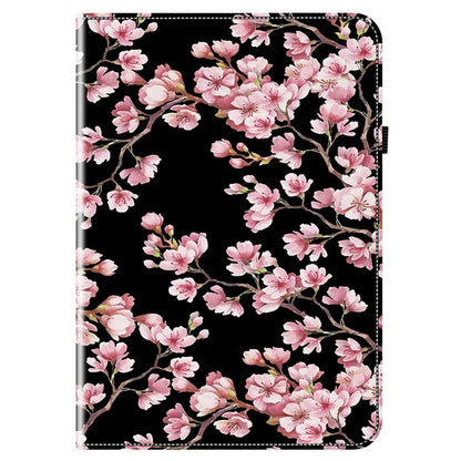 For Honor Pad X8a Leather Case Pattern Printed Stand Tablet Cover with Card Slots