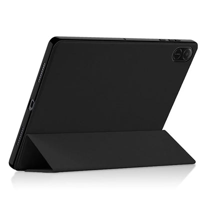 For Honor Pad X8a Case PU Leather TPU Back Trifold Stand Tablet Cover
