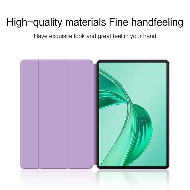 For Honor Pad X8a Case PU Leather TPU Back Trifold Stand Tablet Cover