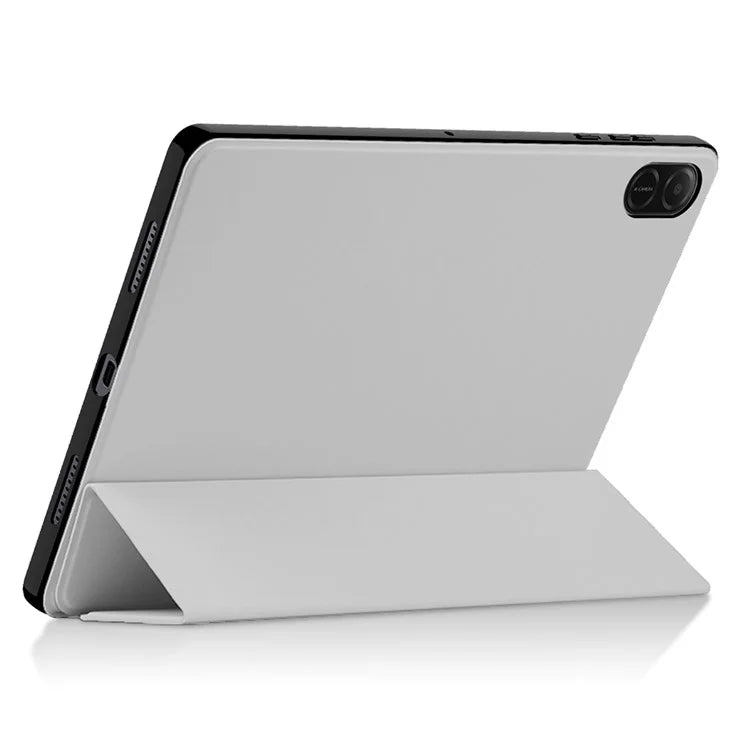 For Honor Pad X8a Case PU Leather TPU Back Trifold Stand Tablet Cover