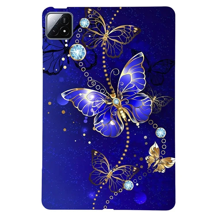 For Xiaomi Pad 6S Pro 12.4 TPU Case Pattern Printing Slim Tablet Protective Cover