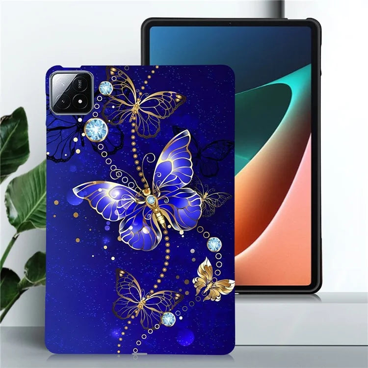 For Xiaomi Pad 6S Pro 12.4 TPU Case Pattern Printing Slim Tablet Protective Cover